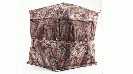 The VS360 6 1/2' x 6 1/2' 5-hub Ground Blind 360 View - image 4 from the video